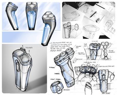超赞电器产品设计手绘 从创意到视觉呈现